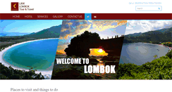 Desktop Screenshot of liriklomboktours.com
